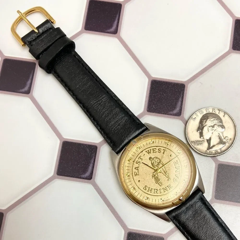 Vintage 2002 / 2003 Caravelle by Bulova East West Shrine Bowl Game Watch